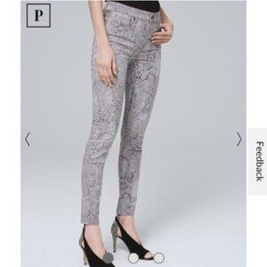 NWT White House Black Market Petite Sculpt High-Rise Skinny Ankle Jeans